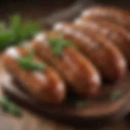 Artisan-Crafted Sausages with Fresh Herbs