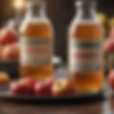 Pros and Cons Comparison of Apple Cider Vinegar Pills A comparison illustration showcasing the pros and cons of apple cider vinegar pills