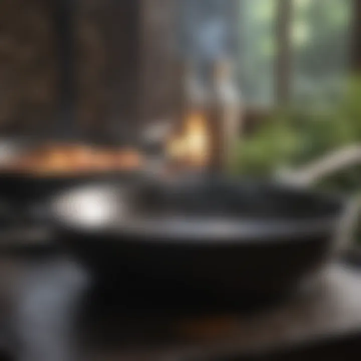 Cast Iron Skillet Heat Treatment