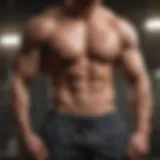 Focused athlete performing advanced ab exercises