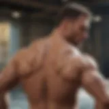 Sculpted Back Muscles