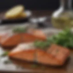 Delicious Seared Salmon with Herb Butter