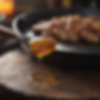 Seasoning oil for iron skillet care