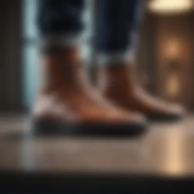 Sleek and modern design for all-day standing