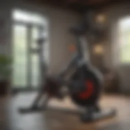 Sleek and Modern Spin Cycle Bike