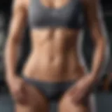 Individual performing a modified crunch for better abdominal engagement