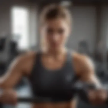Progress Tracking in Fitness Graphical representation of progress tracking in a fitness journey.
