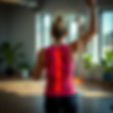 A gentle stretching routine aimed at relieving back tension