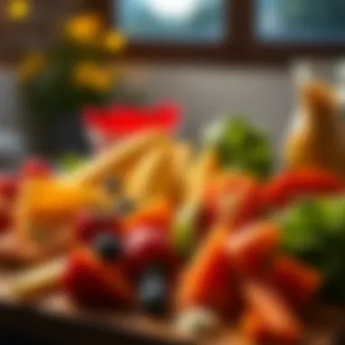 Healthy Snacks for Nighttime An array of healthy snacks designed for weight loss.