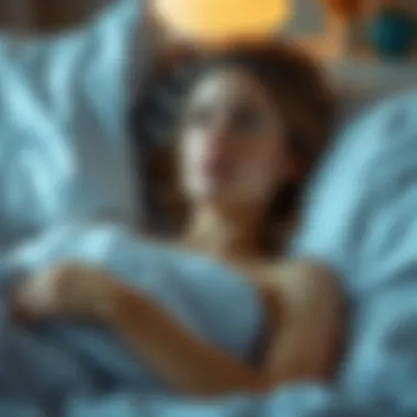 A peaceful scene indicating the importance of quality sleep.