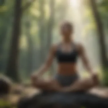 A serene environment promoting mindfulness and relaxation.