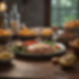 Healthy meal preparation