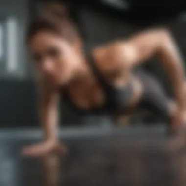 Dynamic Plank Variations for Core Strength A woman practicing dynamic plank variations