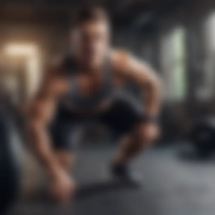 Illustration showcasing various mobility workouts
