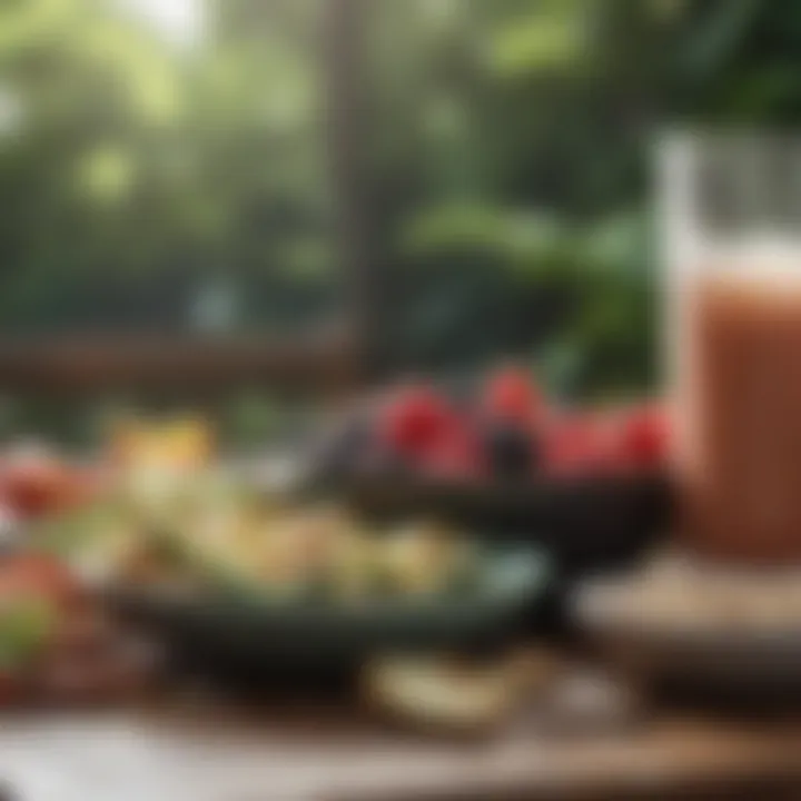 Healthy meal preparation
