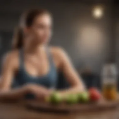 Conceptual image showing holistic wellness approach