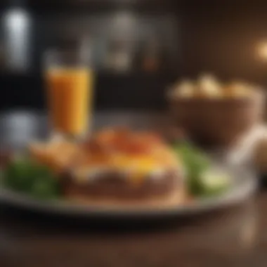 Visual representation of meal frequency benefits