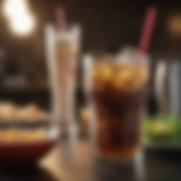 An infographic showing appetite regulation linked to diet drinks