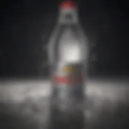 A refreshing diet soda with bubbles to signify metabolism