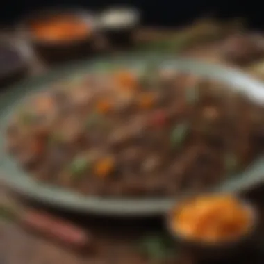 Fiber-Rich Meal with Wild Rice Fiber-rich ingredients combined with wild rice for a balanced meal