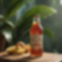 Refreshing Tropical Elixir for Hangover Relief