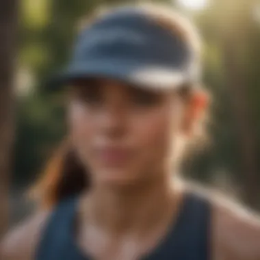 UV-Blocking Hat for Safe Runs Sun-Protective Running Hat