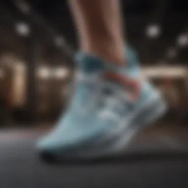 Fitness shoe with innovative cushioning system