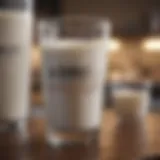 Nutritional Chart of Nonfat Milk