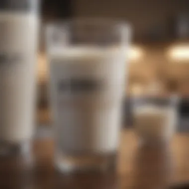 Nutritional Chart of Nonfat Milk