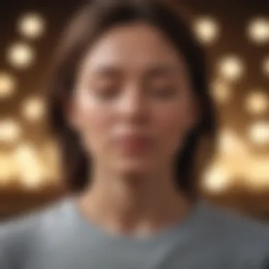 A person meditating, illustrating the importance of mental wellness and mindfulness.