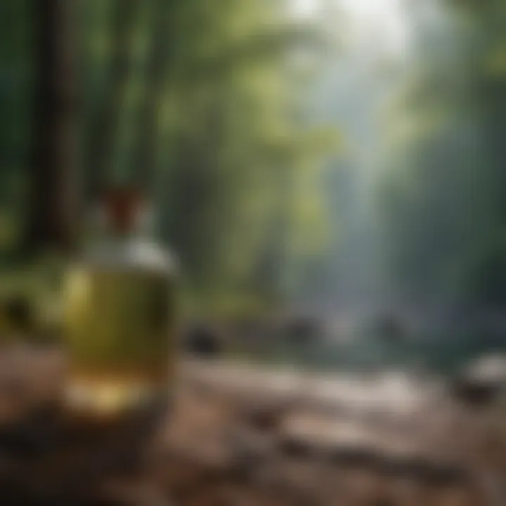 A serene landscape depicting tranquility and restfulness