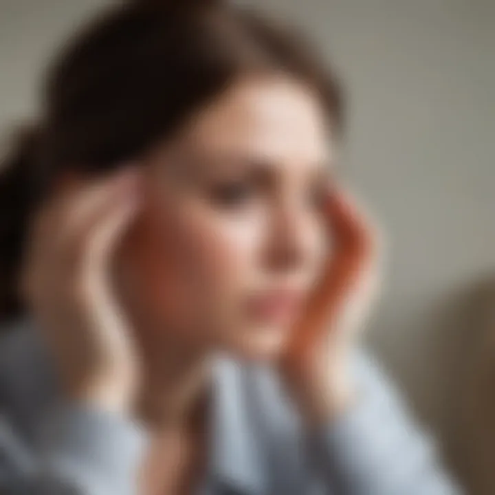 An infographic highlighting lifestyle factors that can exacerbate morning headaches, like sleep and stress