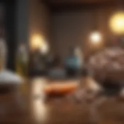 Visual representation of ketogenic diet components