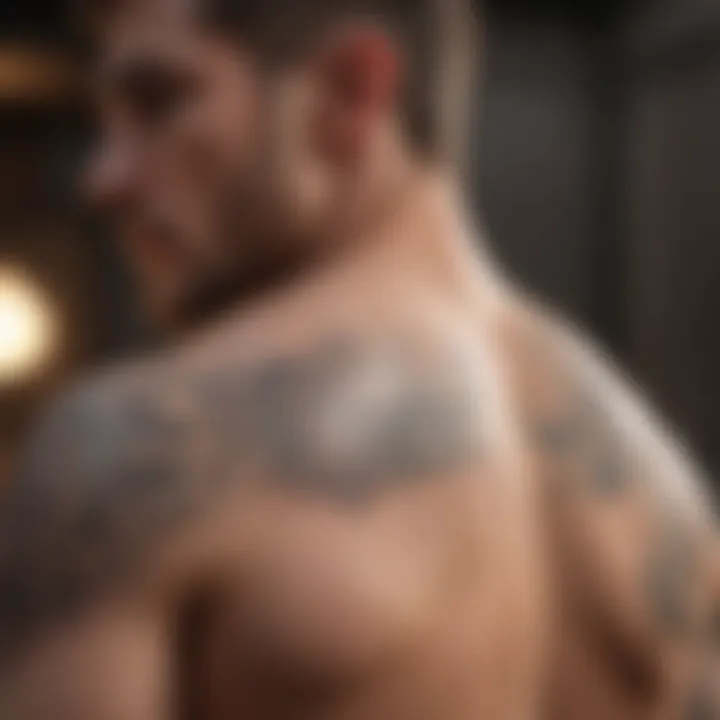 Visual representation of potential side effects from tattoo removal