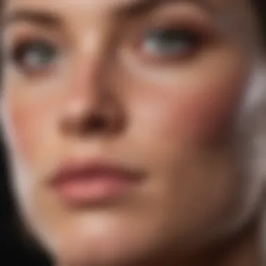 Skin Layers Affected by Laser Treatment Illustration of skin layers affected by laser treatment