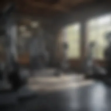 Revolutionize Your Fitness Routine Innovative workout equipment in a modern gym setting