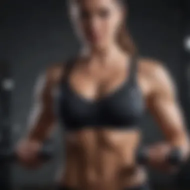Sculpting Your Upper Body with Dumbbells Dumbbell chest press for enhancing upper body strength