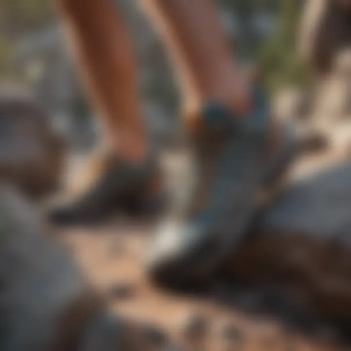 Enhanced grip and traction on rocky surfaces