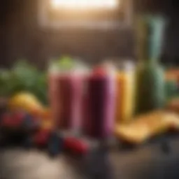 Vibrant Smoothie Ingredients