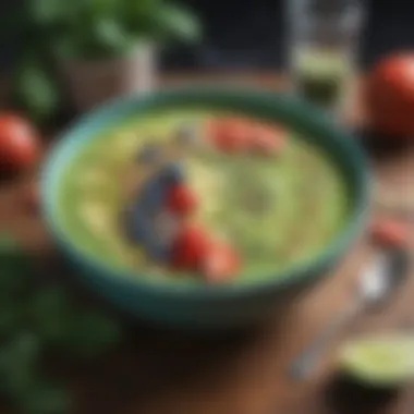 Energizing Green Smoothie Bowl Green Smoothie Bowl