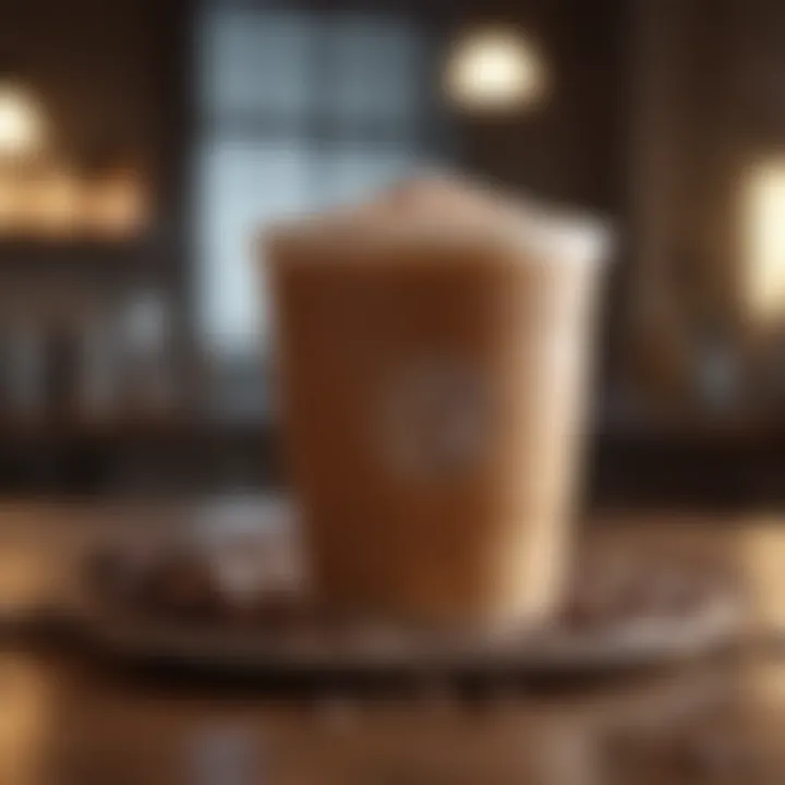 Wholesome ingredients for a coffee-infused recipe