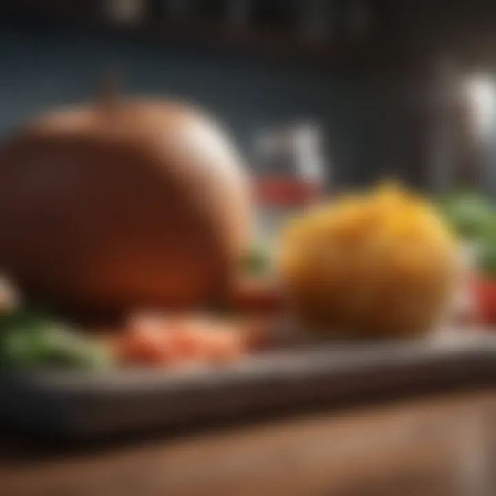 Chart depicting dietary habits impact